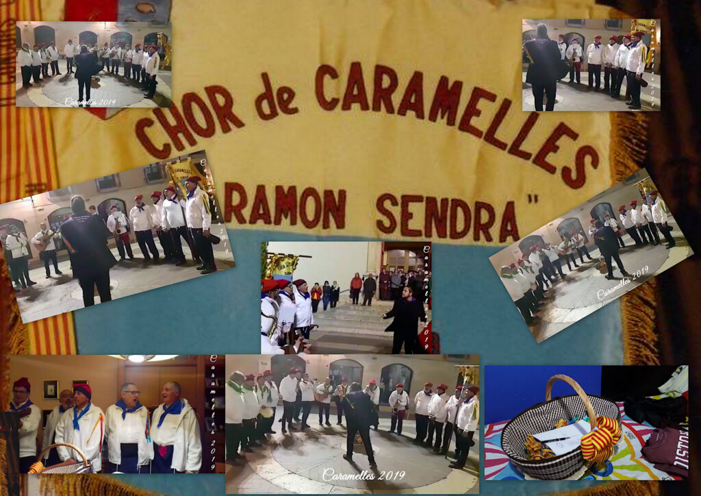 Estendard  del Chor de Caramelles  Ramon Sendra